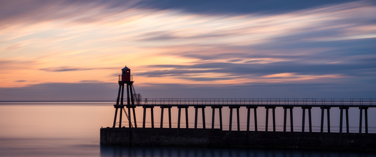 Whitby sunrise 3440x1440 wind