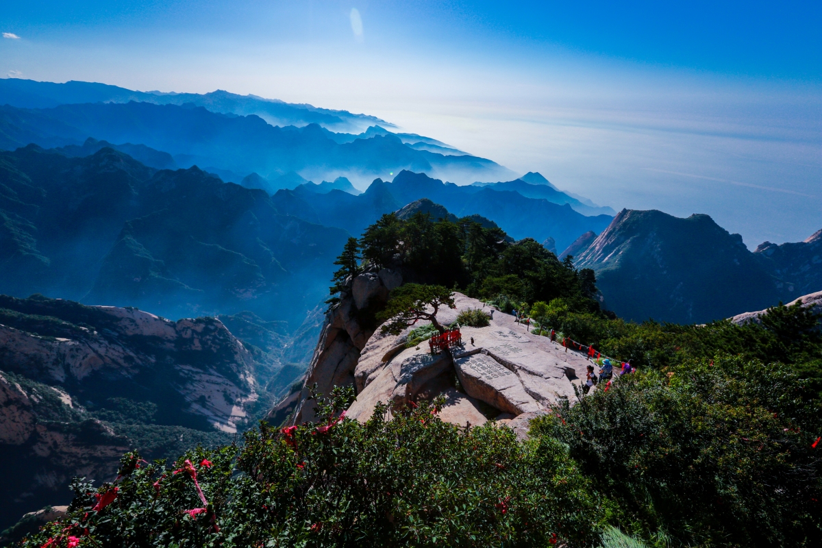 Huashan Landscape 4K Wallpaper