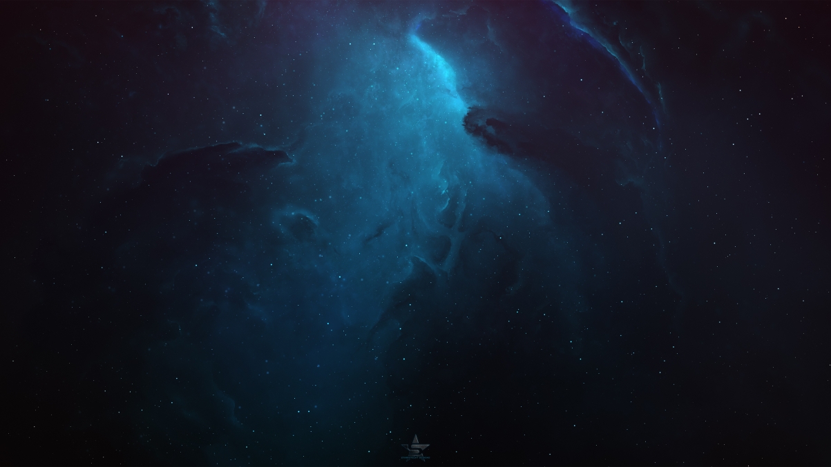 Dark night starry sky 5K wallpaper 5120x288