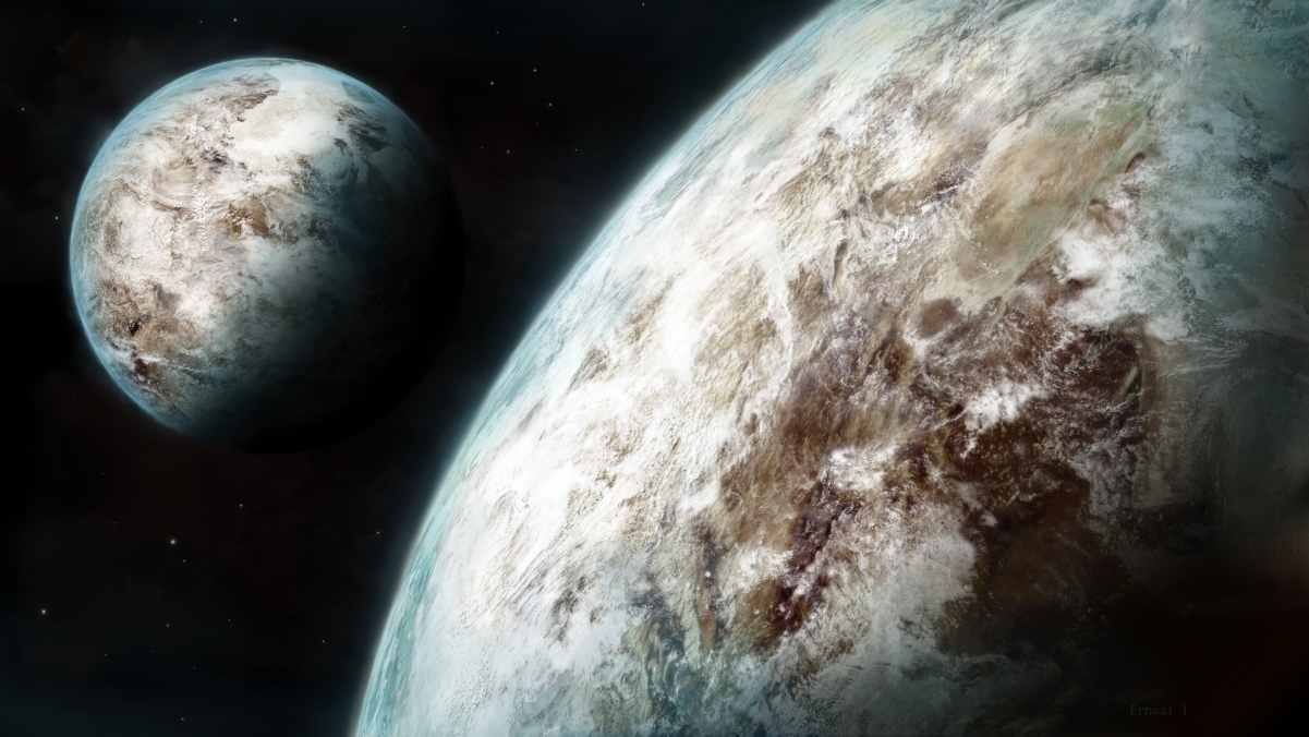 Planetary Space 4K HD Wallpaper