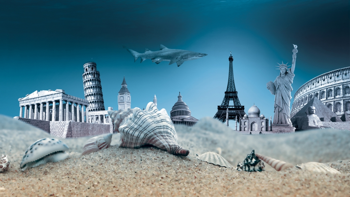 Ocean underwater seashell travel sea