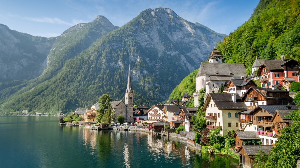 Hallstatt 4k landscape wallpaper #38