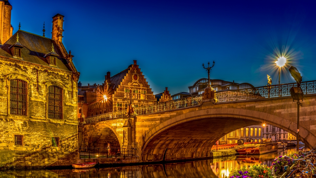 HDR Scenery of Foreign Cities 4K HD Wall