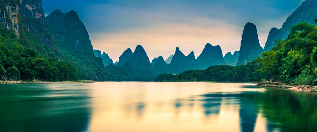 3440x1440 wall in Yangshuo, Guangxi