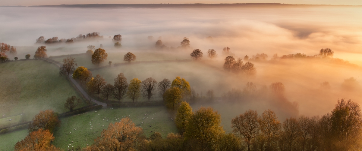 Glastonbury Peak Fog Sea Breeze