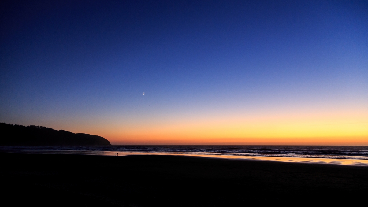Cape Oregon Clouds Sunset