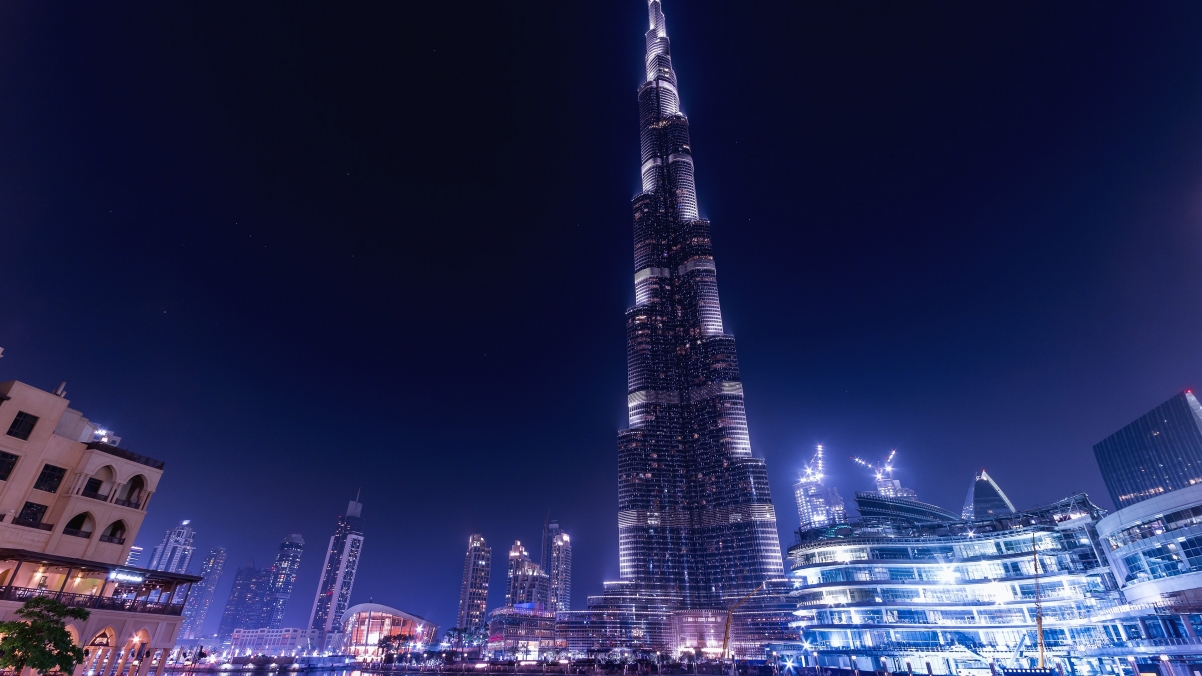 Dubai Burj Khalifa 4K Wallpaper