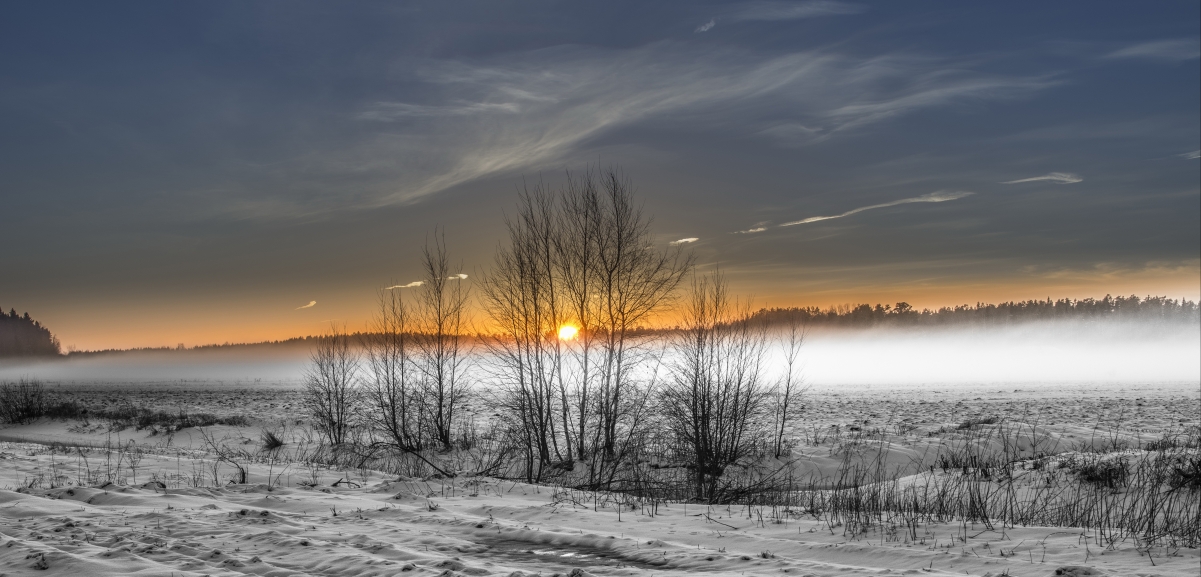 Winter landscape 5K pictures