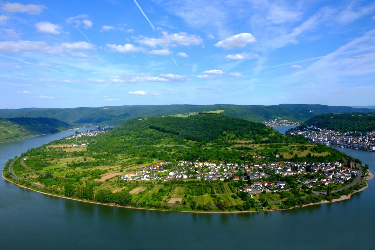 East Rhine Valley Landscape 4K Wallpaper