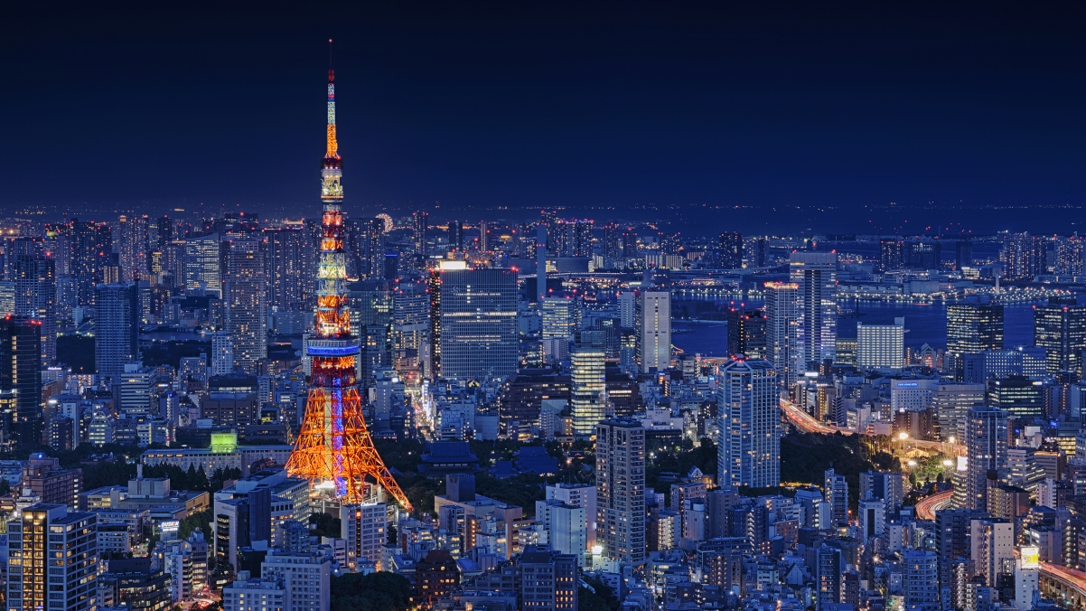 Tokyo Tower 4k Wallpaper