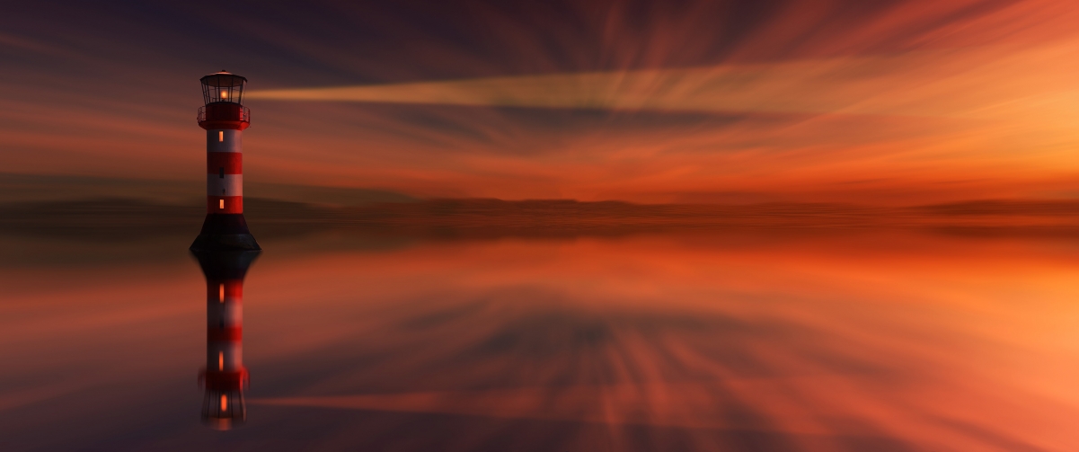 Lighthouse 3440x1440 wallpaper