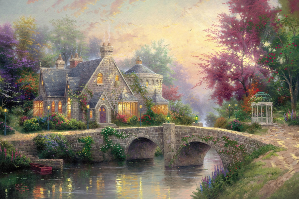 Light Manor, Thomas Kinkade