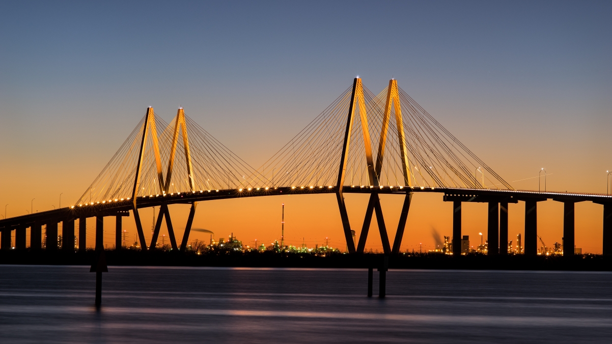 Hartman Bridge, Texas 4K Wind