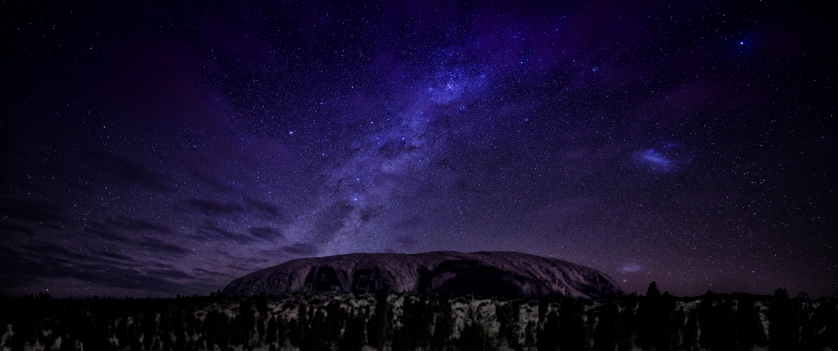 Ayers Rock Starry Sky, Australia