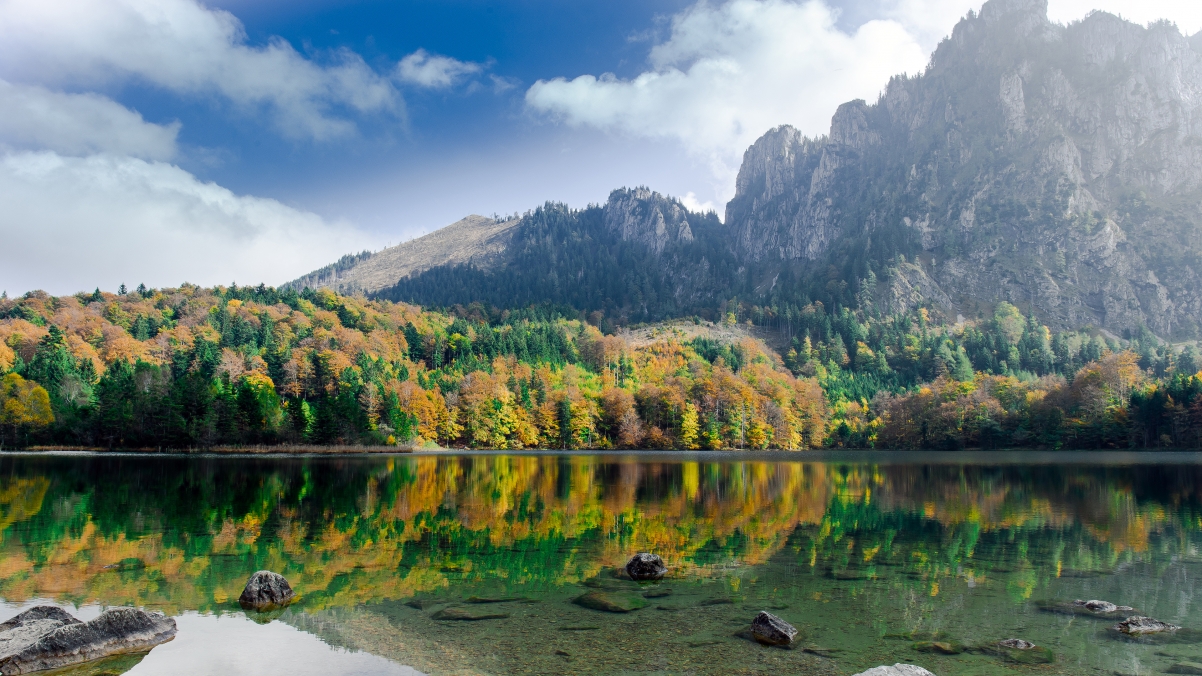 Austria nature sky mountain lake
