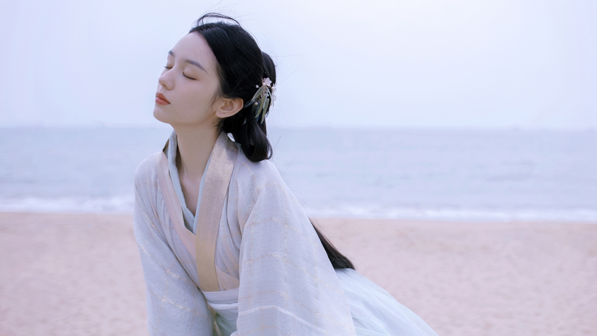 Zhou Ye kimono ancient style 4k wallpaper 3840
