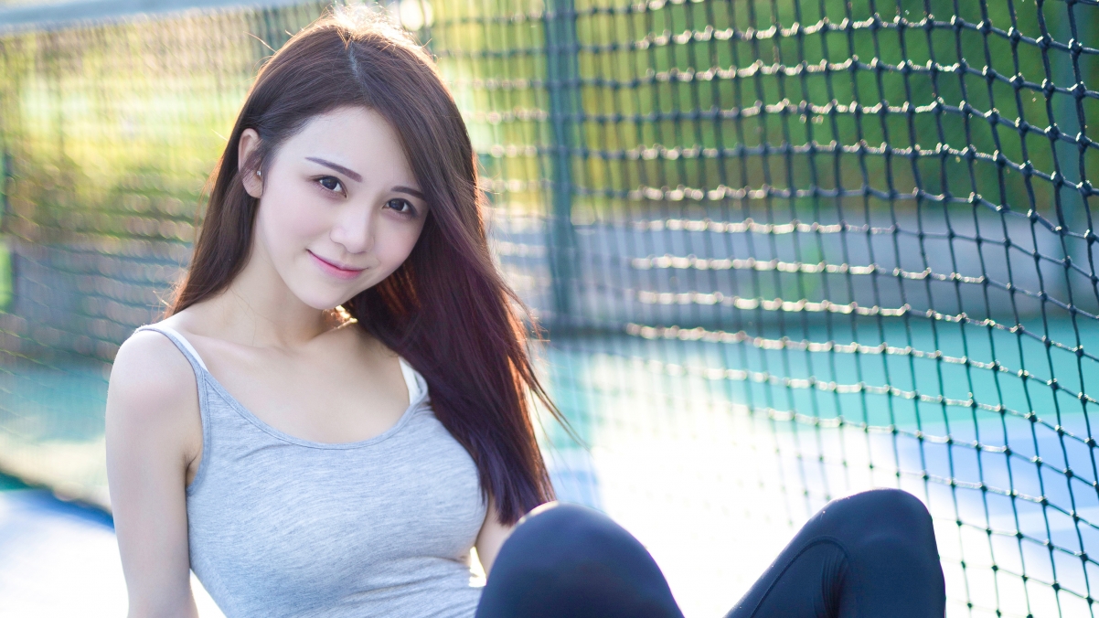 Long Haired Tennis Girl 4k Wallpaper