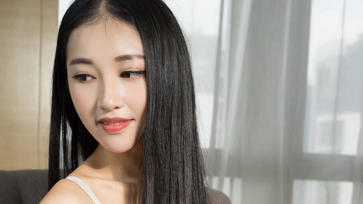 Long hair innocent beauty photo Min Jun 38