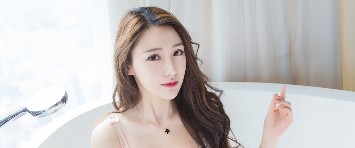 Long-haired beauty Liu Yining Lynn 344