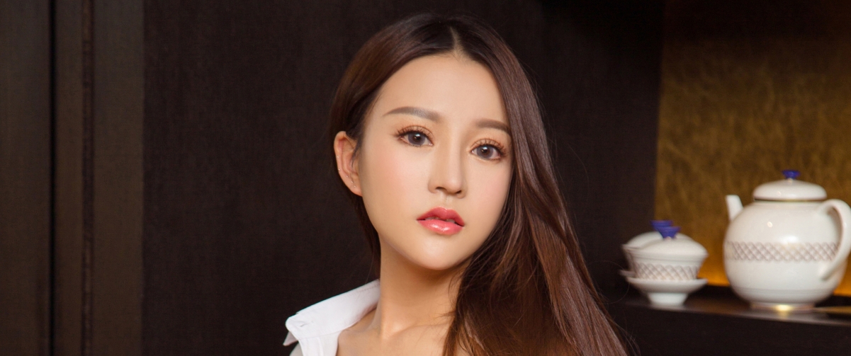 Long-haired beauty Han Leyou 3440x144