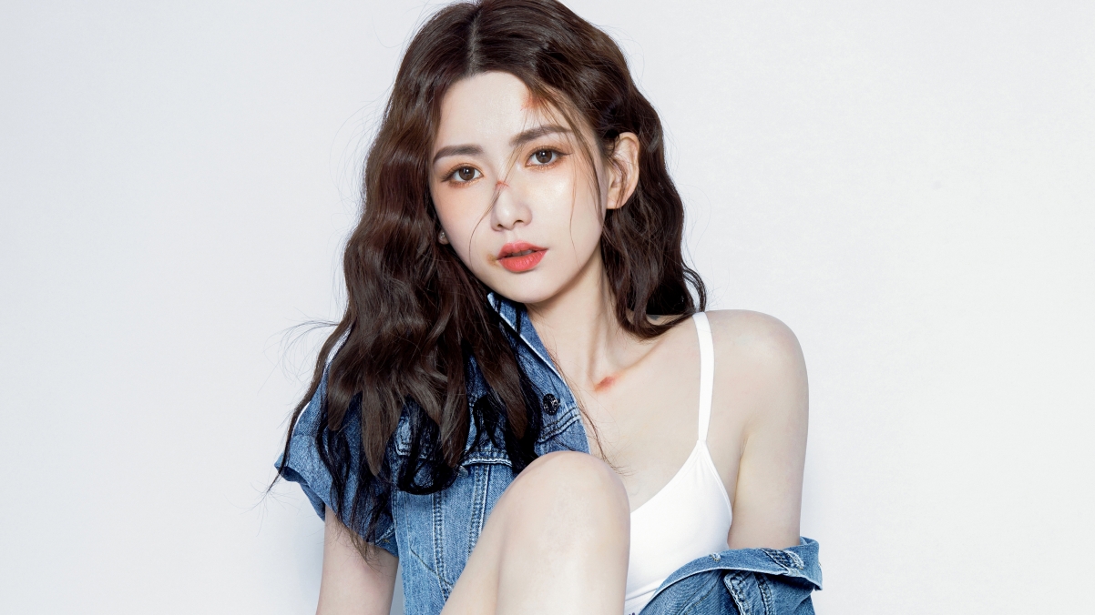 Wang Qiu purple vibrato beautiful 4k wallpaper #3