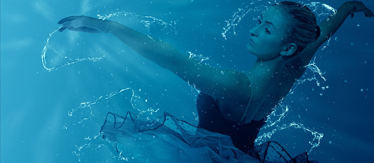 Fantasy surreal fan of water