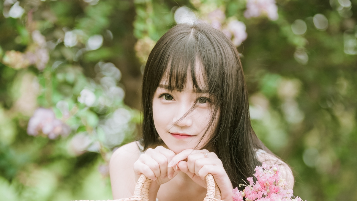 Sen series of small fresh and pure beauty photography