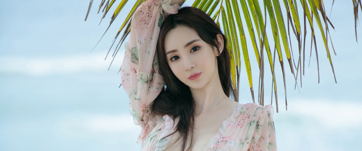 Refreshing beauty Yu Siqi 3440x144