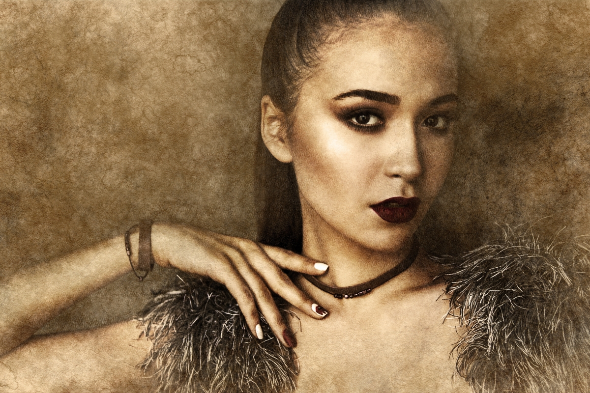 Beauty Bracelet Necklace-Portrait Beauty