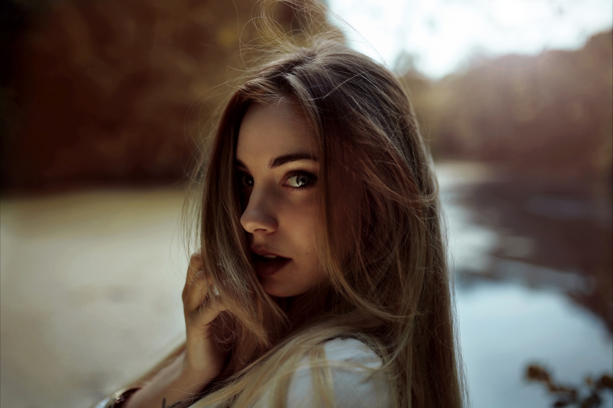 Beautiful woman portrait