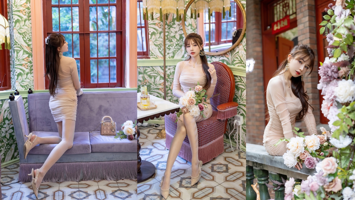 Liu Yining beautiful puzzle 4k wallpaper 3