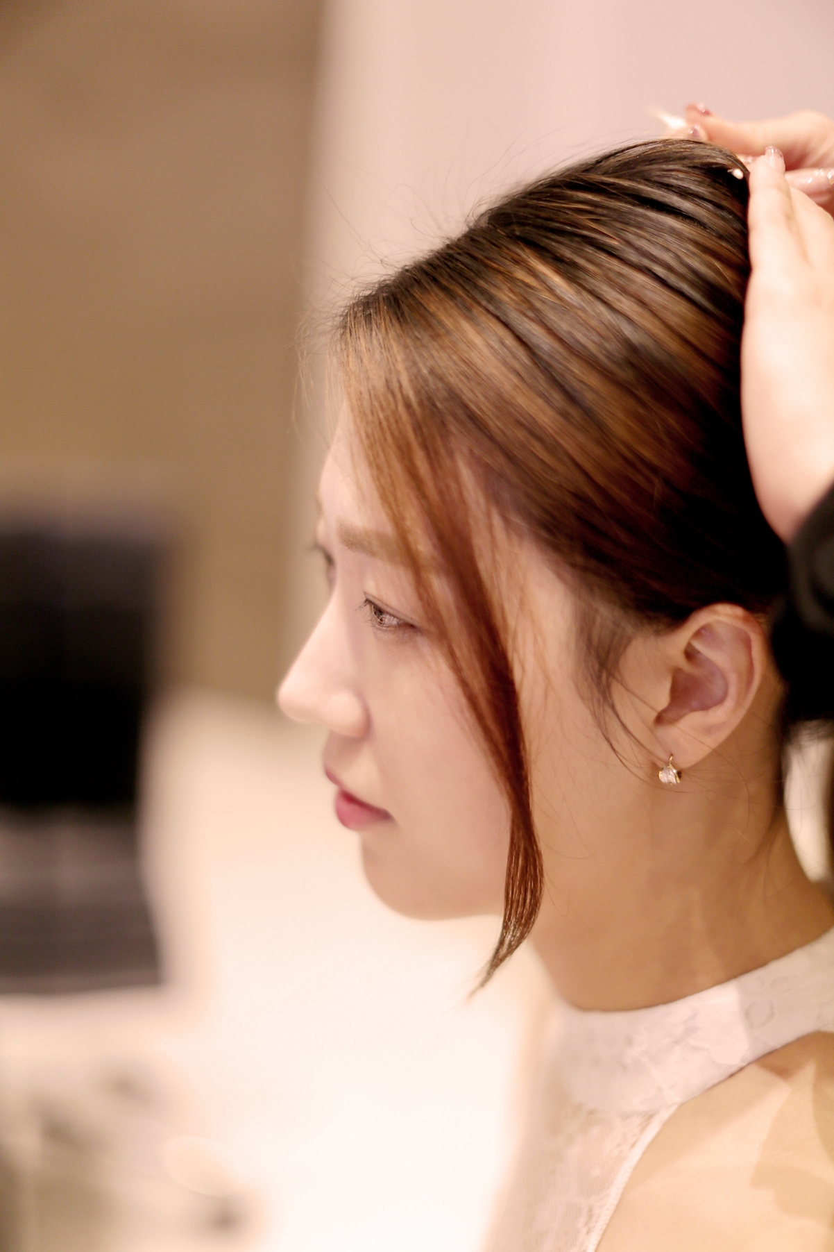 Korean Beauty Bride 4K Wallpaper