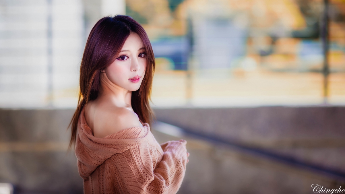 Silhouette Beauty 4K Wallpaper