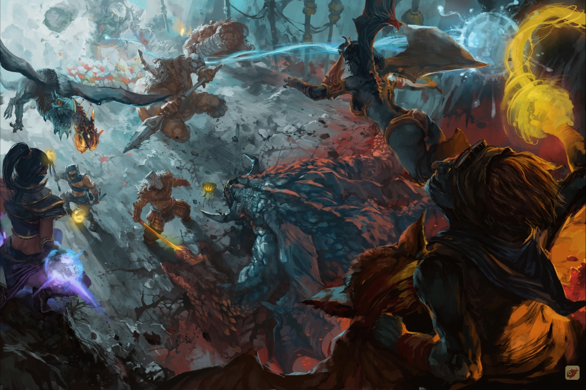 Battle, hero, dota2 game 4K wall