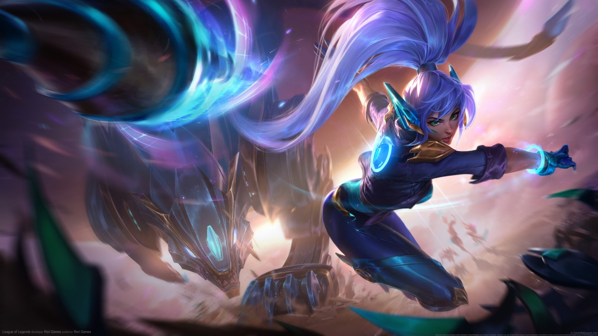 League of Legends Galaxy Magic Installed Machine Kanna