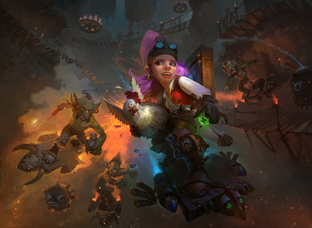 Dwarf Goblin Hearthstone 4K