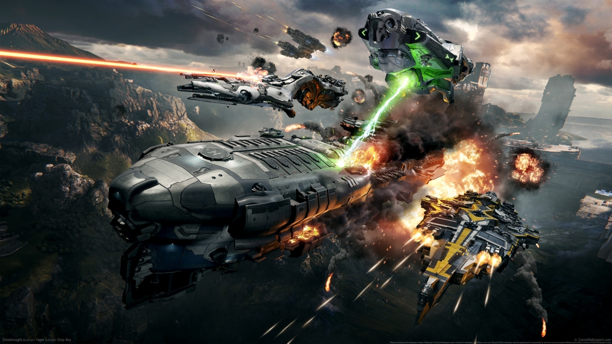 Dreadnought Battleship 4k Wallpaper