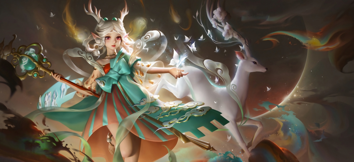 King of Glory meets God Luyao 4k high