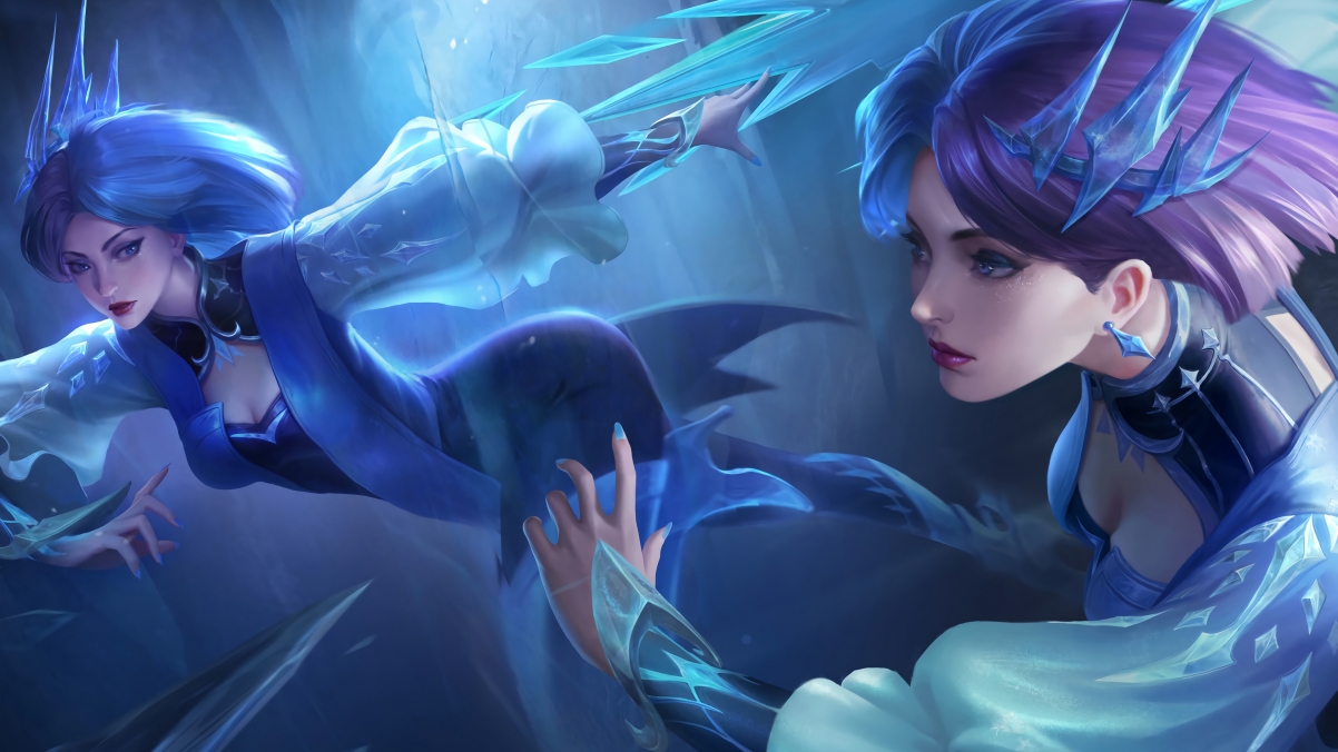 King of Glory Mirror-Ice Blade Fantasy 4k