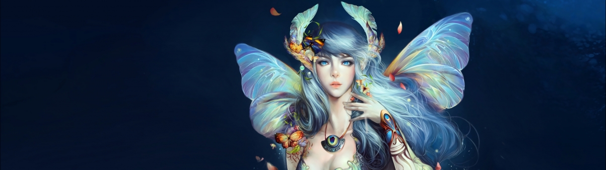 Perfect world beauty butterfly wings