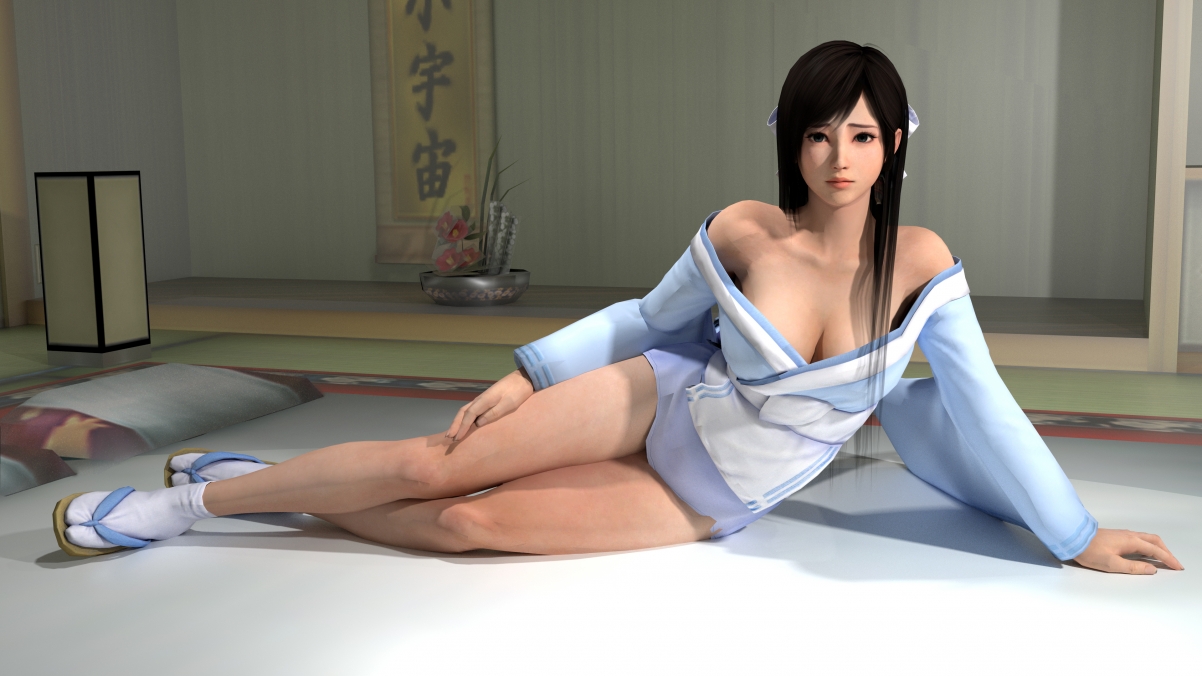 Dead or alive Kokoro in Kimono