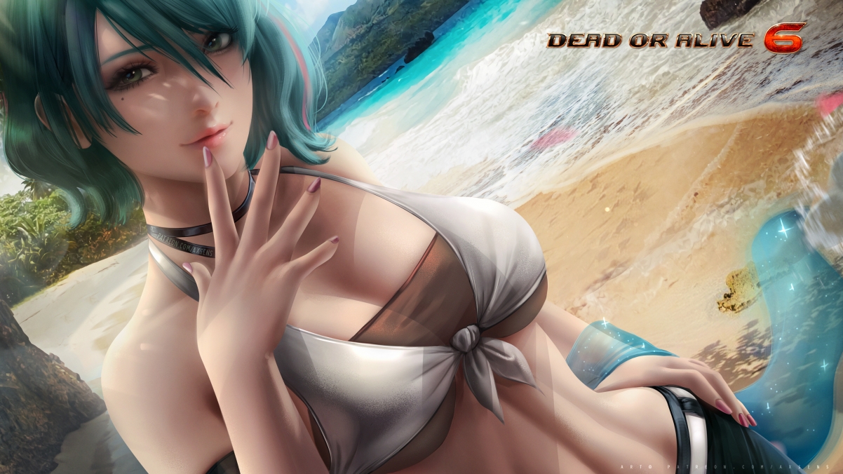 Dead or alive ring summer seaside biki