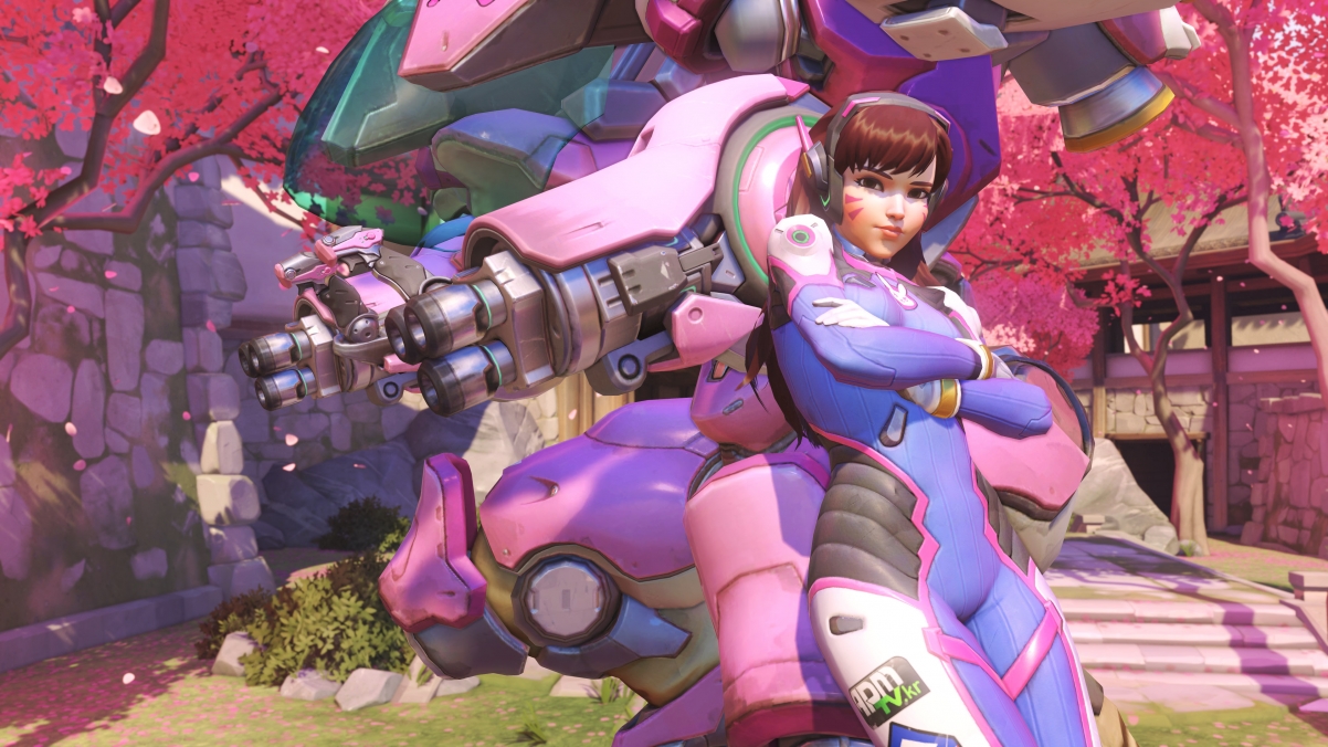 Overwatch Heroes DVa 4K Wallpaper