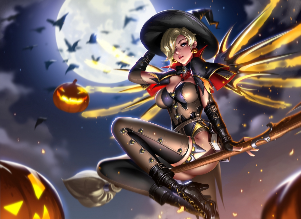 Overwatch Angel Halloween Skin