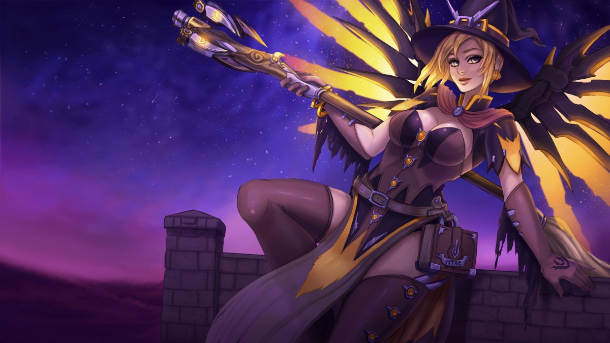 Overwatch witch 5k game wallpaper