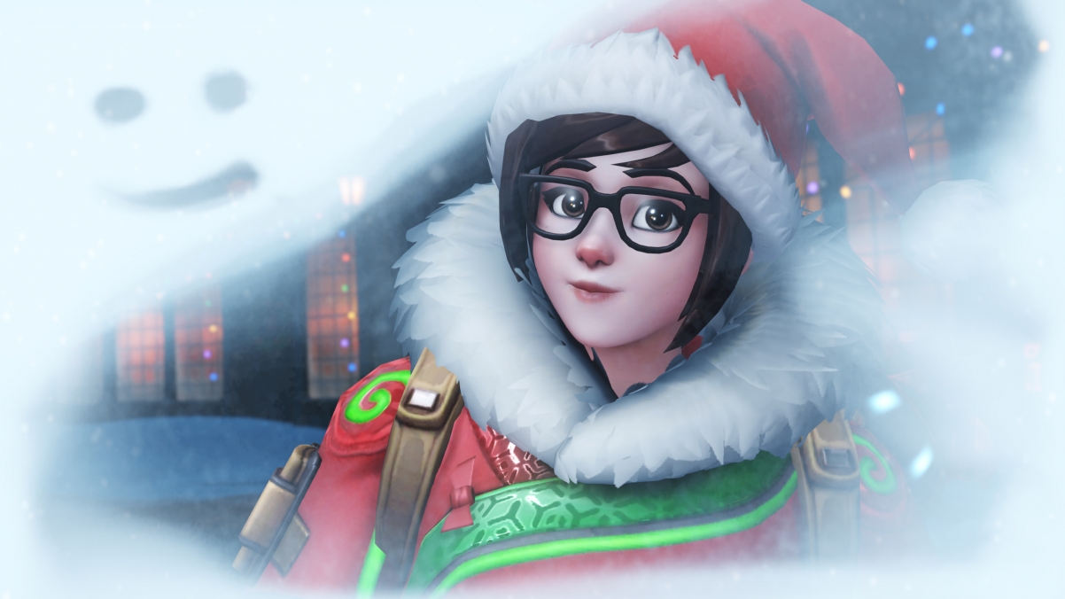 Overwatch Beauty Christmas 4k Wallpaper