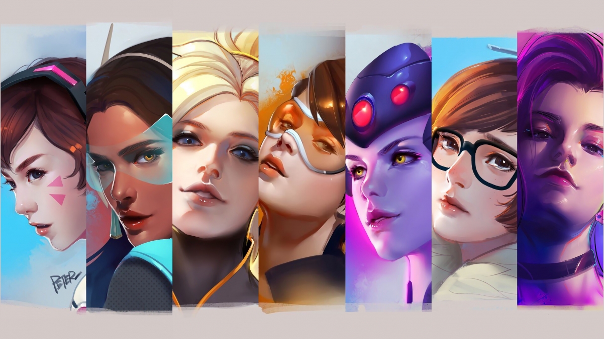 Overwatch beauty hero 4k wallpaper