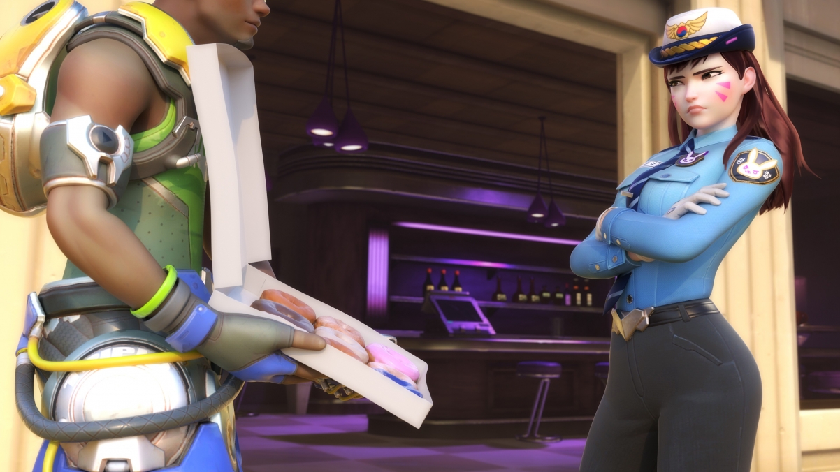 Overwatch beauty police DVA 4K