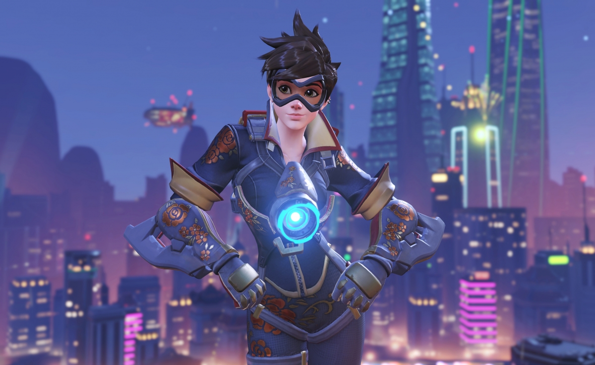 Overwatch Tracer HD 4k Wallpaper
