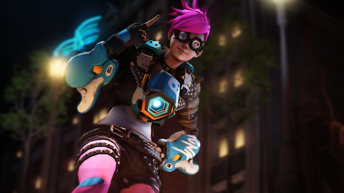 Overwatch Tracer 4K Game Wallpaper